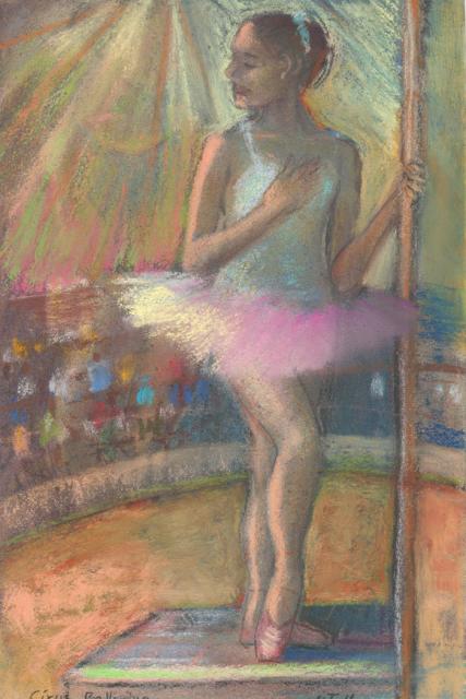 a circus ballerina - Malcolm Tuffnell