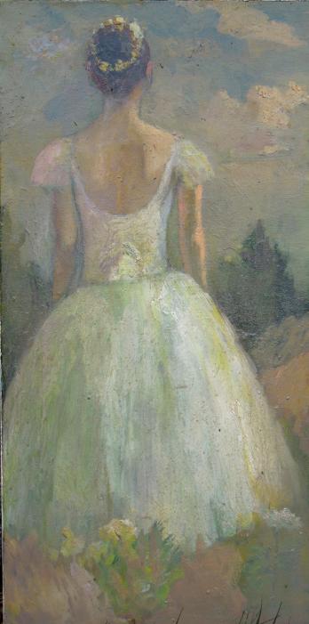 la sylphide-the white gown - Malcolm Tuffnell