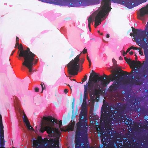 D203 party pigs - Connie van Winssen