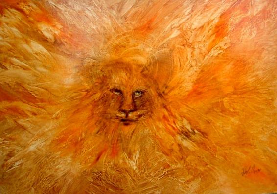 Lion Zodiaque - Jeannine Willery