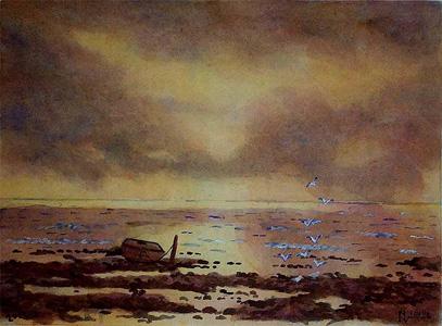 BORD DE MER EN HIVER - Gérard Nicolle