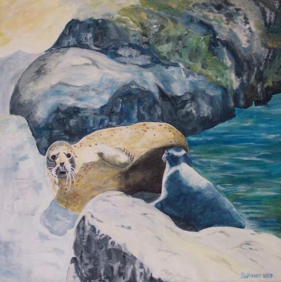 Saeugender Seehund - Dietmar Weiner