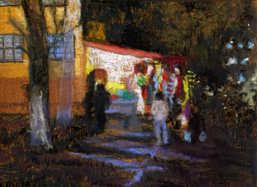 la nuit à Portales - Claire Archenault