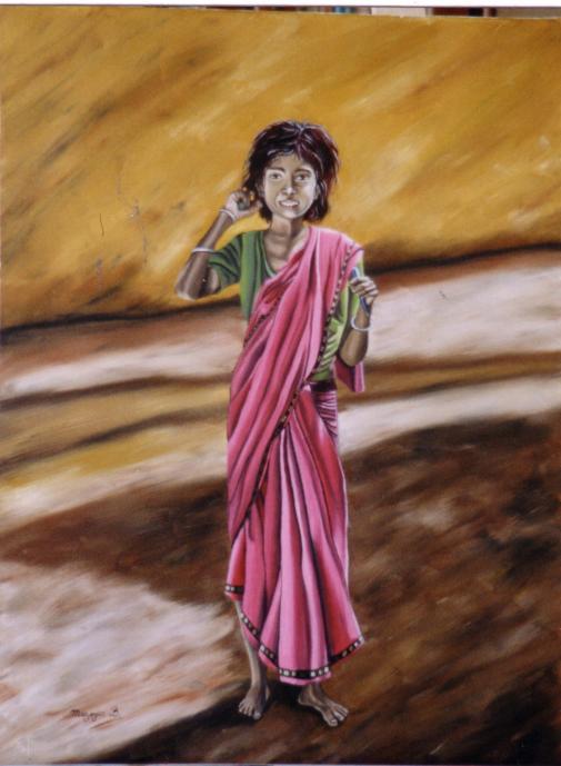 Fillette de Delhi - Bi Maz