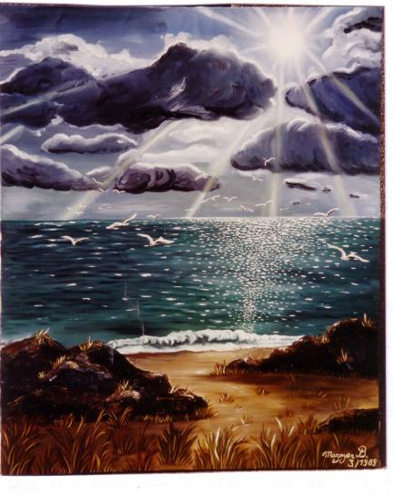 Soleil sur la mer - Bi Maz