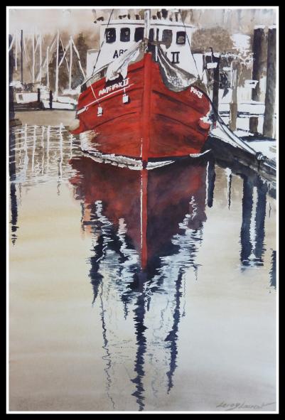 bateau a quai - Laurent Leroy