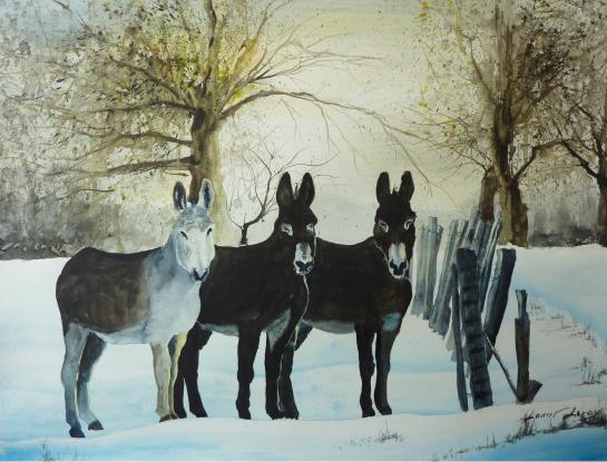 Les trois ânes - Laurent Leroy