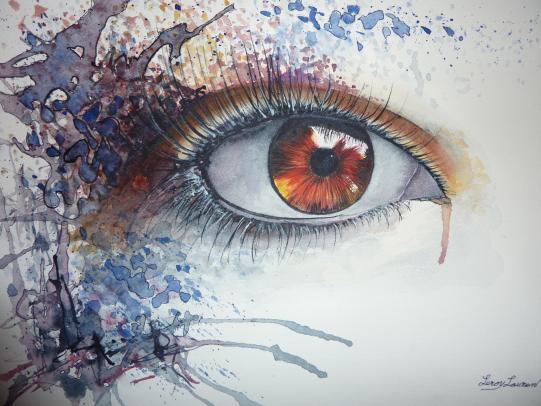 oeil marron - Laurent Leroy