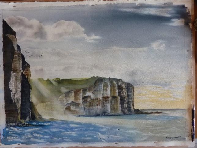 falaise 1 - Laurent Leroy - Cliquer pour afficher en grand