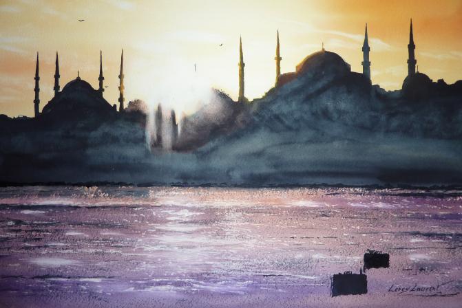 escale a istanbul - Laurent Leroy - Cliquer pour afficher en grand
