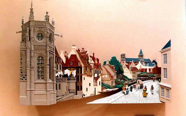 Caen vers 1830 - François Leman- Madraz - Click to enlarge