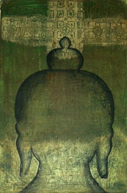 Bouddha croix - Pascale Salmon