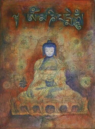 Bouddha de medecine - Pascale Salmon