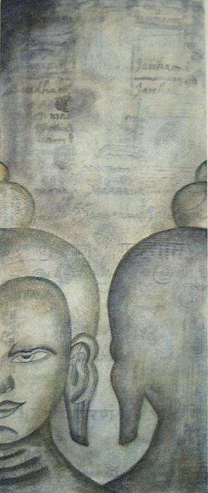 Duo Bouddha - Pascale Salmon