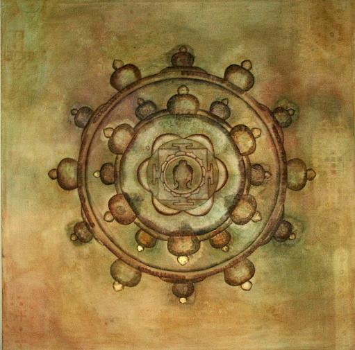 Mandala roue - Pascale Salmon