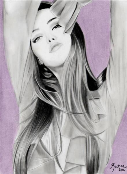 douce sur fond mauve - Rachel Blairy