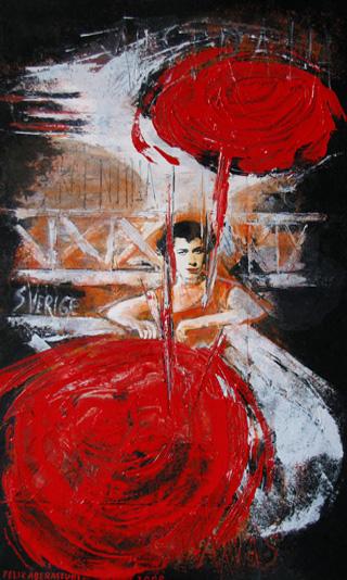Du rouge dans la neige - Félix Aberasturi