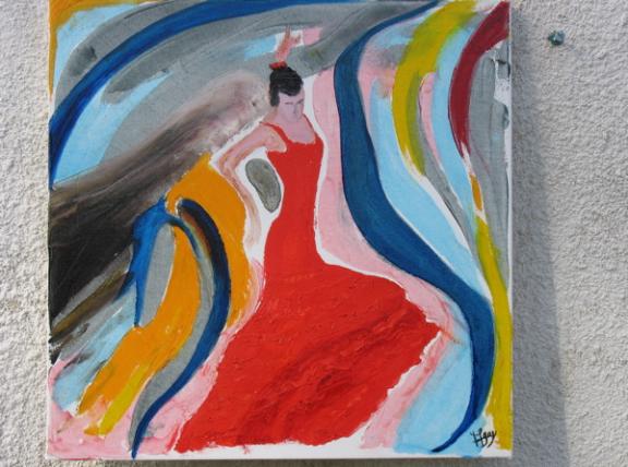 Flamenco - Michel Gay - Cliquer pour afficher en grand