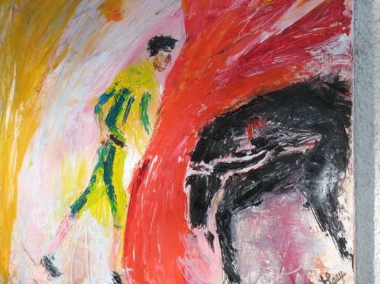 Torero dans le feu de l'action - Michel Gay