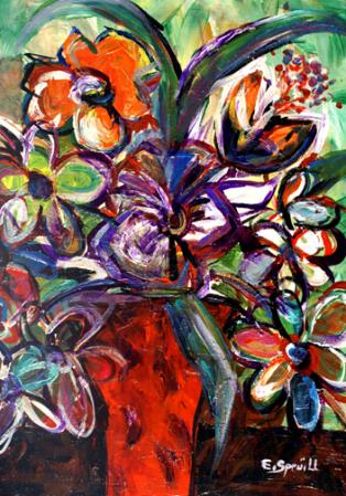 Spring Bouquet, 2007  SOLD - Everett Spruill
