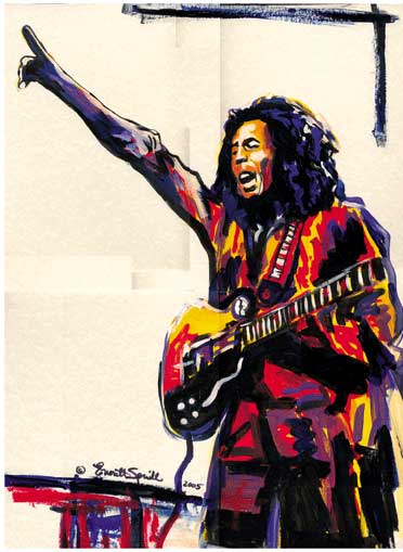 Bob Marley - Everett Spruill