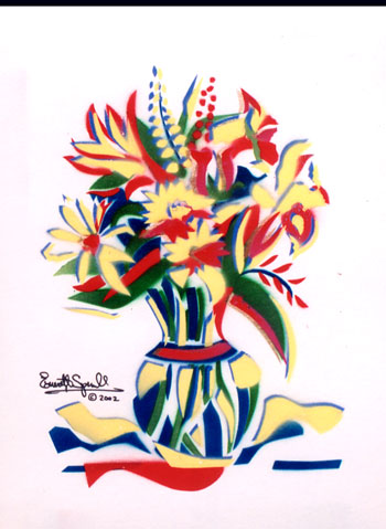 Cubist Still Life - Everett Spruill