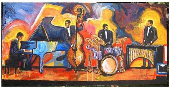 Modern Jazz Quartet #1 SOLD - Everett Spruill - Cliquer pour afficher en grand