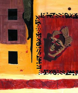 Masked Media (SOLD) - Everett Spruill