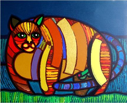 Feline affective mascot - José Miguel Pérez Hernández