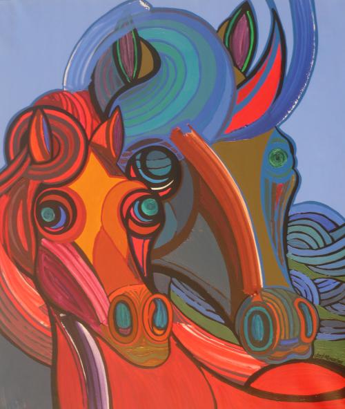 Mania of the horses - José Miguel Pérez Hernández