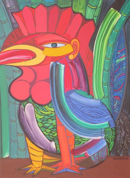Rooster Self portrait - José Miguel Pérez Hernández