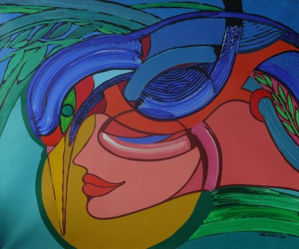 Bird woman - José Miguel Pérez Hernández - Cliquer pour afficher en grand