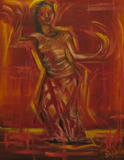 Danseuse balinaise - Louisia Lunet