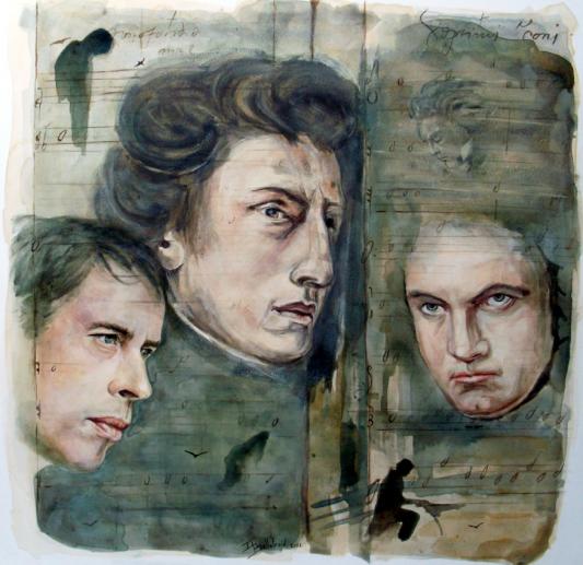 Hommage aux immortels - Danielle Bellefroid