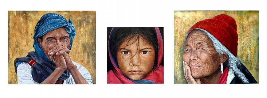 Trois âges de la vie - Danielle Bellefroid - Click to enlarge