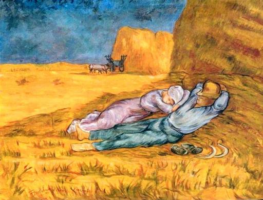 La sieste (Van Gogh) - Danielle Bellefroid