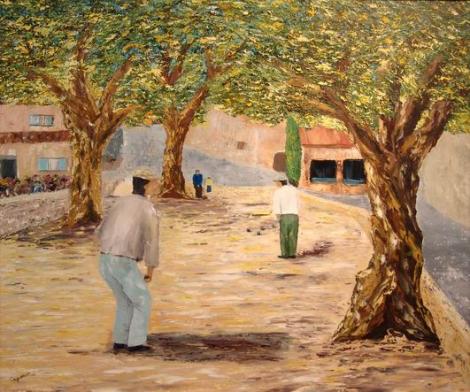 la pétanque - Corinne Cribier