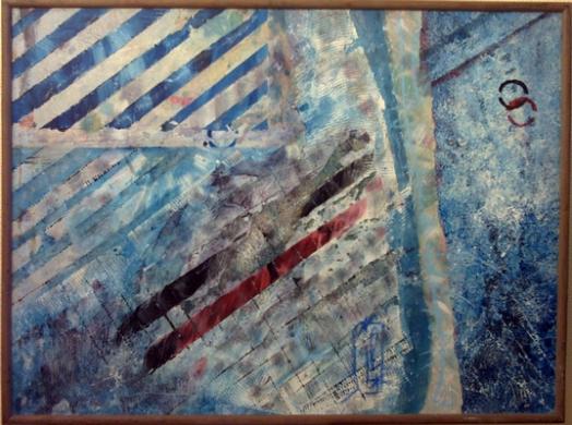 Blue stripes - Jean-Luc Malandain