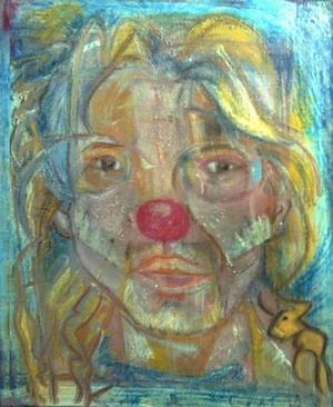 Autoportrait en Clown et Taureau - Jean-Luc Malandain