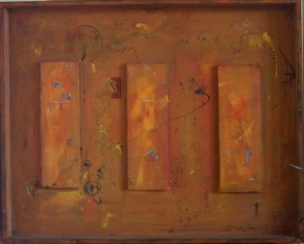 Triptyque orange - Jean-Luc Malandain