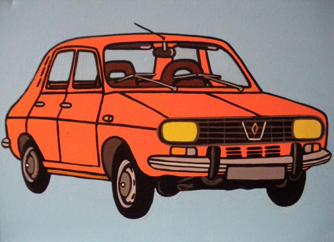 Renault 12 - Alain Quevarec - Click to enlarge