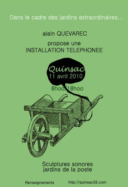 visuel Quinsac - Alain Quevarec
