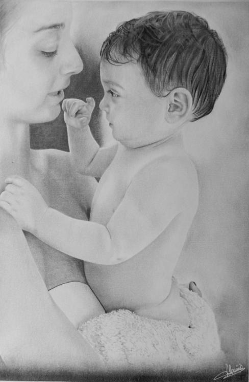 bébé et maman - Jacques Dominé