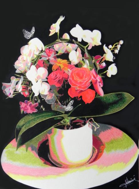 Bouquet fleuri - Jacques Dominé