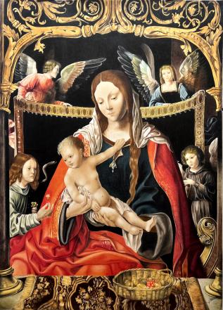 Madonna and child - Jacques Dominé
