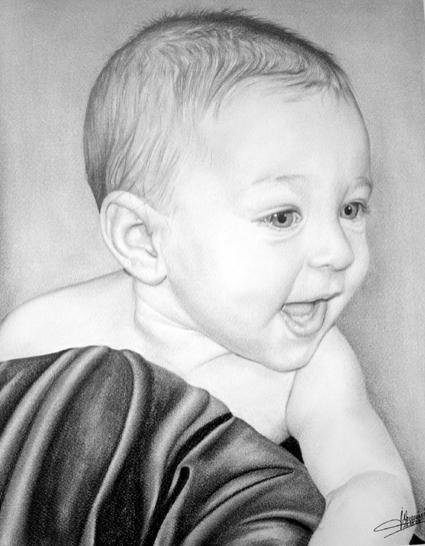 Portrait d'enfant 11 - Jacques Dominé
