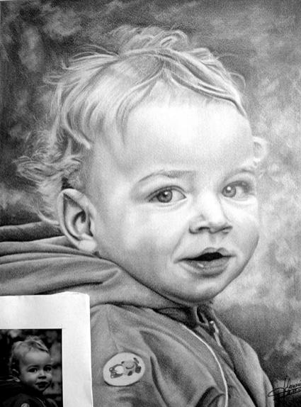 Portrait d'enfant 13 - Jacques Dominé