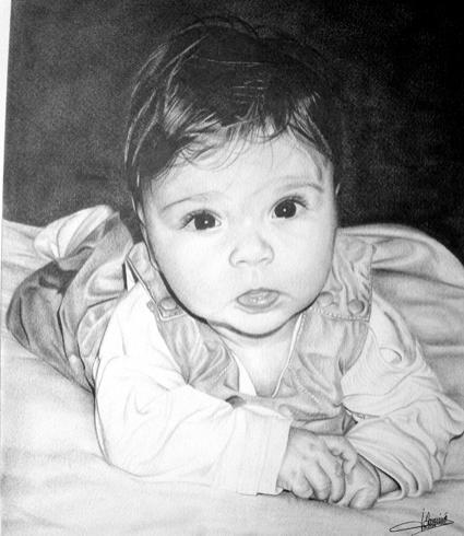 Portrait d'enfant 6 - Jacques Dominé