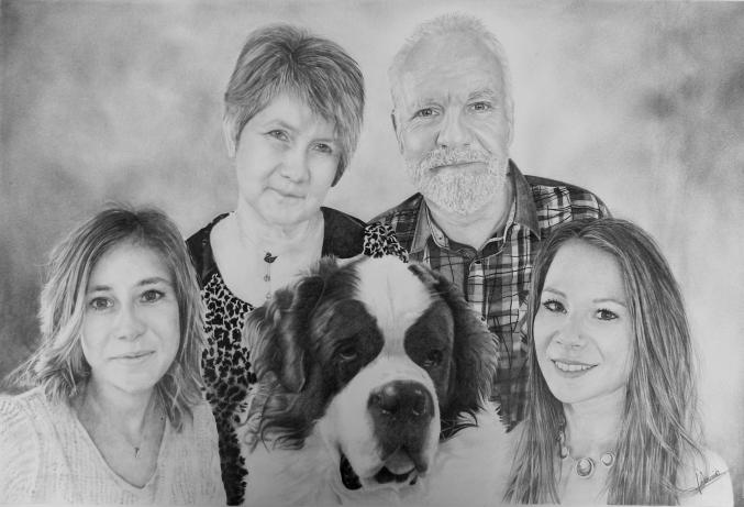 Portrait famille 82 - Jacques Dominé - Cliquer pour afficher en grand