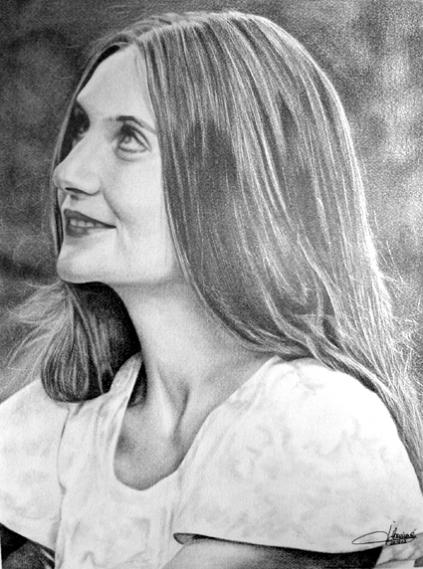 Portrait de femme 1 - Jacques Dominé
